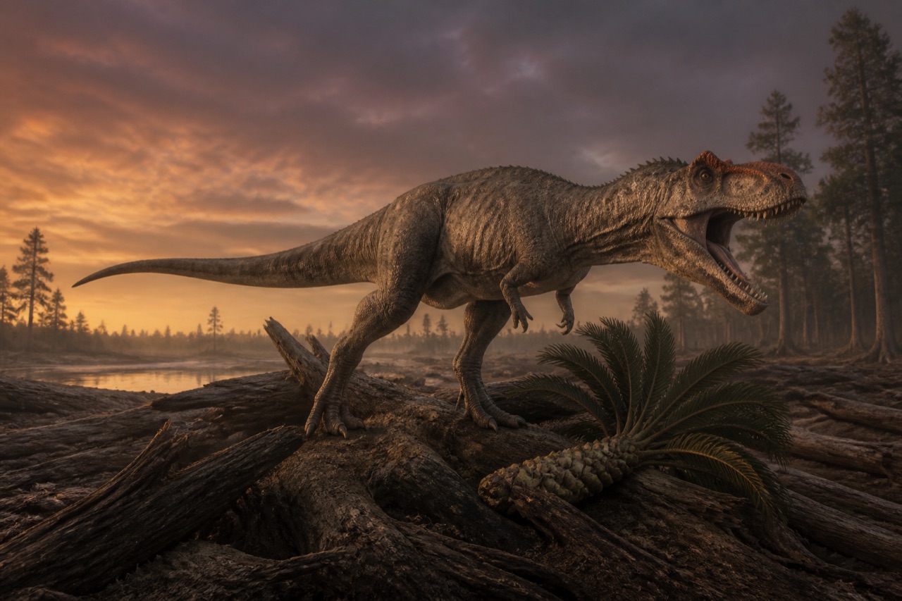 Dinosaur life restoration